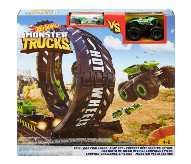 Hot Wheels Monster Trucks Pętla - 539304 - zdjęcie 5