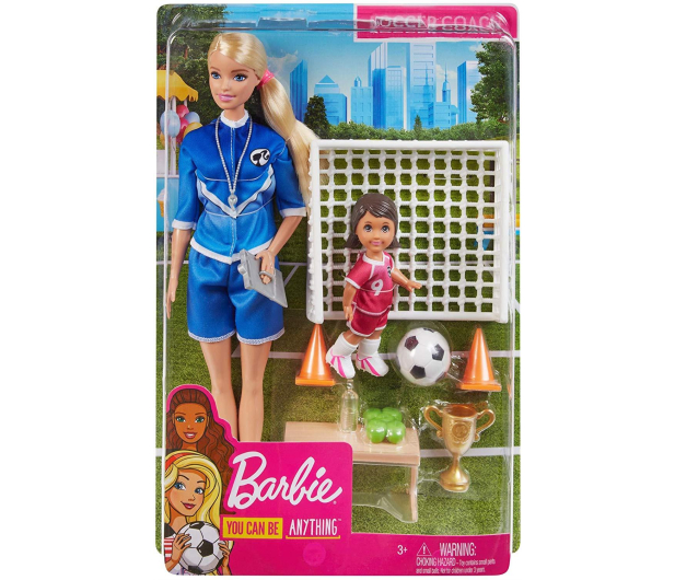 Barbie Trenerka piłki nożnej Zestaw - 539622 - zdjęcie 4