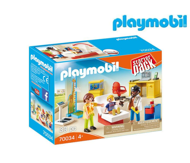 PLAYMOBIL StarterPack Lekarz dziecięcy - 539855 - zdjęcie