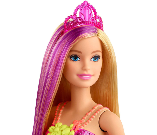 Barbie Dreamtopia Księżniczka różowa tiara - 540586 - zdjęcie 3