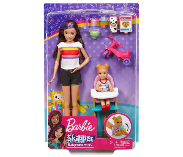Barbie Skipper Zestaw Opiekunka Czas karmienia - 540492 - zdjęcie 6