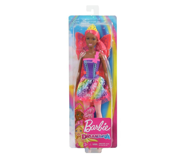 Barbie Dreamtopia Wróżka różowe włosy - 540501 - zdjęcie 5