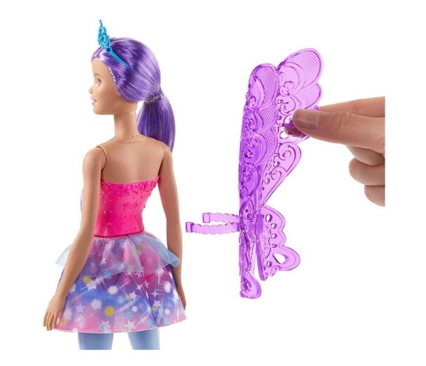 Barbie Dreamtopia Wróżka fioletowe włosy - 540500 - zdjęcie 3