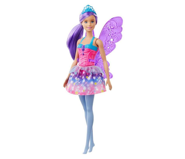 Barbie Dreamtopia Wróżka fioletowe włosy - 540500 - zdjęcie