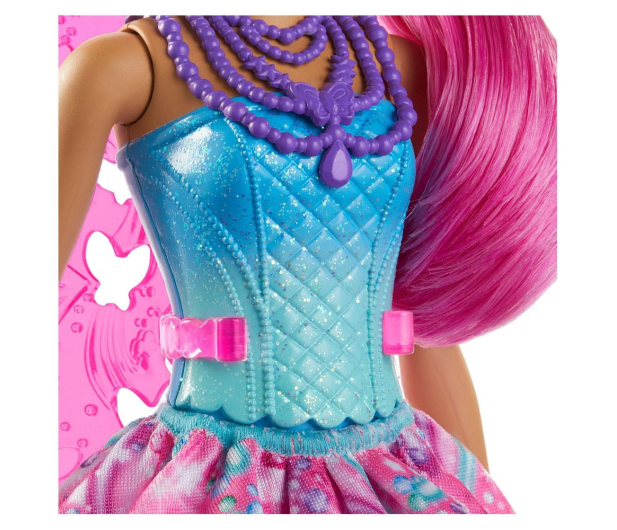 Barbie Dreamtopia Wróżka jasnoróżowe włosy - 540503 - zdjęcie 4