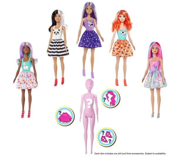 Barbie Color Reveal Kolorowa niespodzianka #1 - 540184 - zdjęcie 7