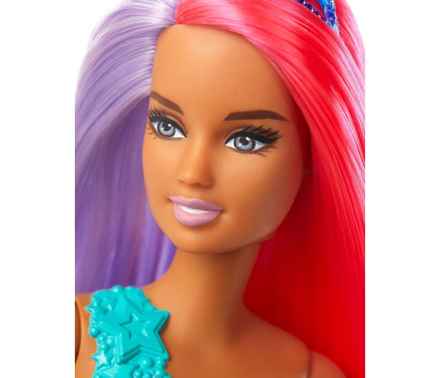 Barbie Dreamtopia Syrenka fioletowo-różowa - 540570 - zdjęcie 2