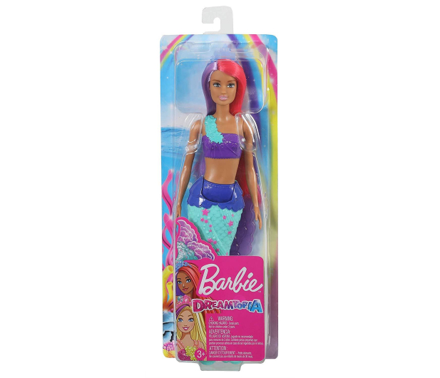 Barbie Dreamtopia Syrenka fioletowo-różowa - 540570 - zdjęcie 6