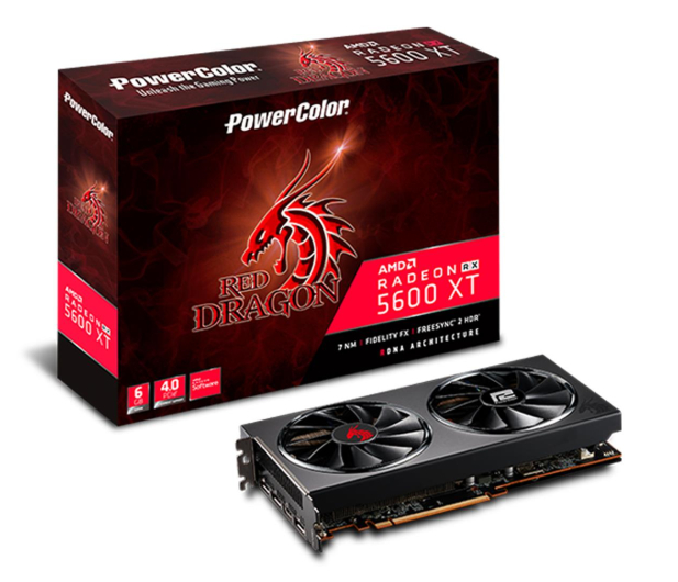 PowerColor Radeon RX 5600 XT Red Dragon 6GB GDDR6 - 541023 - zdjęcie
