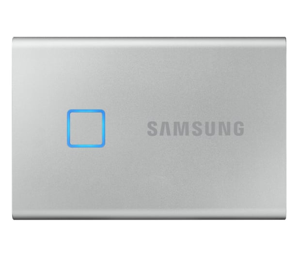 Samsung Portable SSD T7 Touch 500GB USB 3.2 Gen. 2 Srebrny - 541038 - zdjęcie
