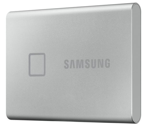 Samsung Portable SSD T7 Touch 500GB USB 3.2 Gen. 2 Srebrny - 541038 - zdjęcie 3