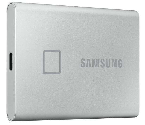 Samsung Portable SSD T7 Touch 500GB USB 3.2 Gen. 2 Srebrny - 541038 - zdjęcie 4
