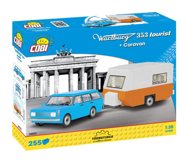 Cobi Wartburg 353 Tourist + Caravan - 542475 - zdjęcie