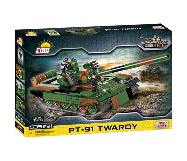 Cobi PT-91 Twardy - polski czołg podstawowy - 542956 - zdjęcie