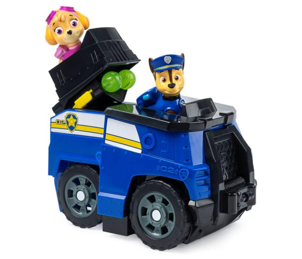 Spin Master Psi Patrol Transformujący Pojazd 2w1 z wyrzutnią+figurka - 1009694 - zdjęcie 4