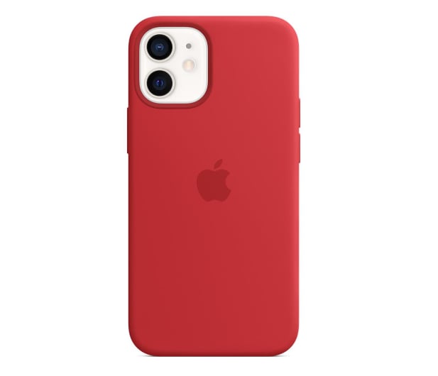 Apple Silikonowe etui iPhone 12 mini (PRODUCT)RED - 598769 - zdjęcie