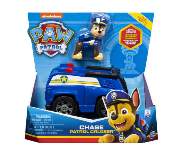 Spin Master Psi Patrol Pojazd z figurką Chase wóz policyjny - 1009680 - zdjęcie 4