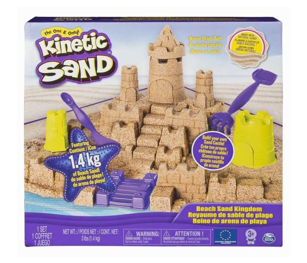 Spin Master Kinetic Sand Zamek na plaży - 1009878 - zdjęcie