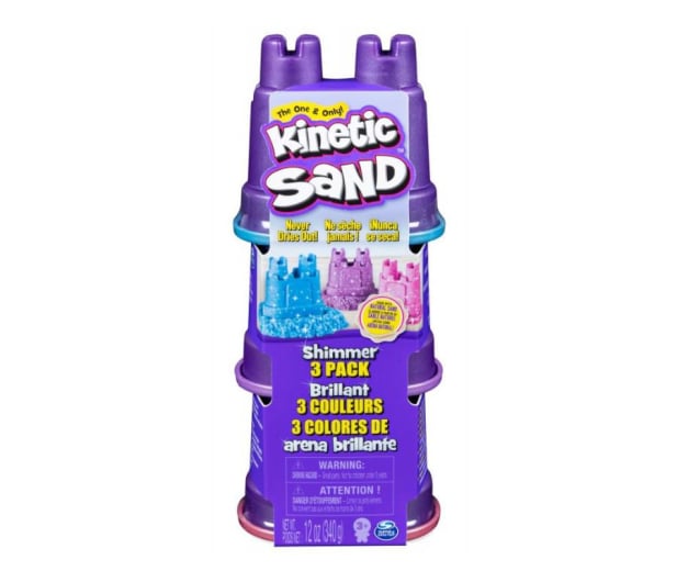 Spin Master Kinetic Sand Błyszczący zestaw - 1009796 - zdjęcie