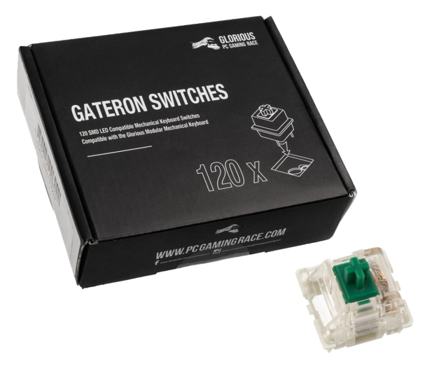 Glorious Gateron Green Switches (120 szt.) - 595767 - zdjęcie
