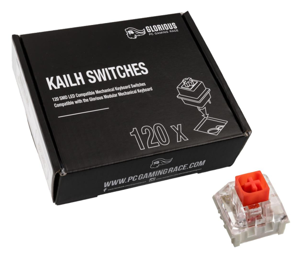 Glorious Kailh Box Red Switches (120 szt.) - 595773 - zdjęcie