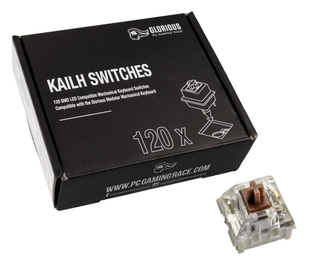 Glorious Kailh Speed Bronze Switches (120 szt.) - 595777 - zdjęcie