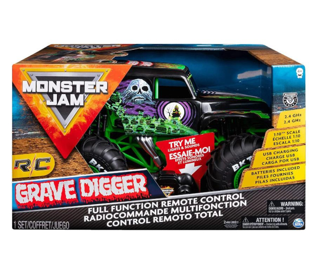 Spin Master Monster Jam Grave Digger - 1009782 - zdjęcie 3