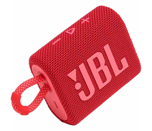 JBL GO 3 Czerwony - 599270 - zdjęcie 3
