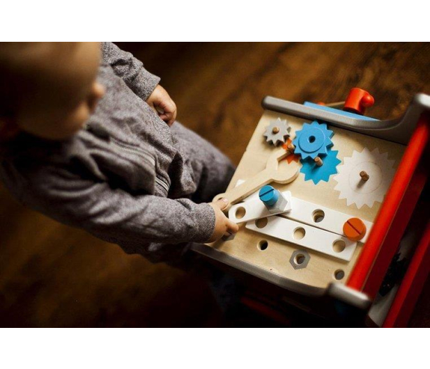 Janod Wózek warsztat magnetyczny z narzędziami Brico ‘Kids - 1008708 - zdjęcie 7