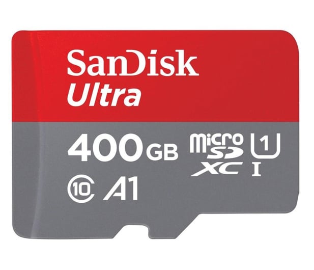 SanDisk 400GB microSDXC Ultra 120MB/s A1 C10 UHS-I U1 - 599060 - zdjęcie