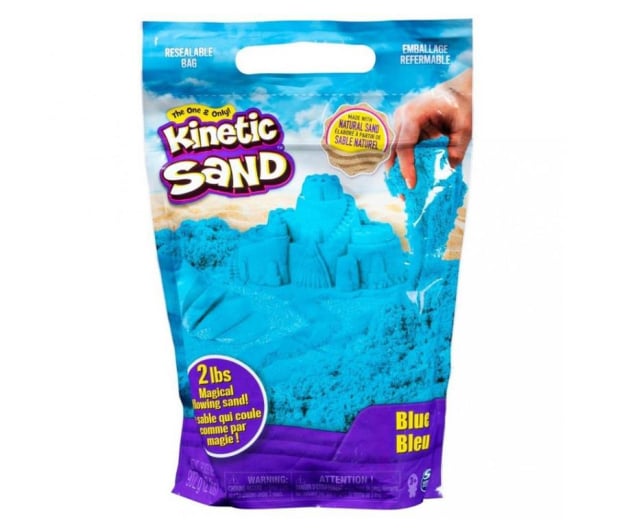 Spin Master Kinetic Sand Żywe Kolory niebieski - 1009861 - zdjęcie