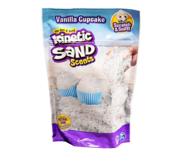 Spin Master Kinetic Sand Smakowite zapachy Waniliowa babeczka - 1009799 - zdjęcie