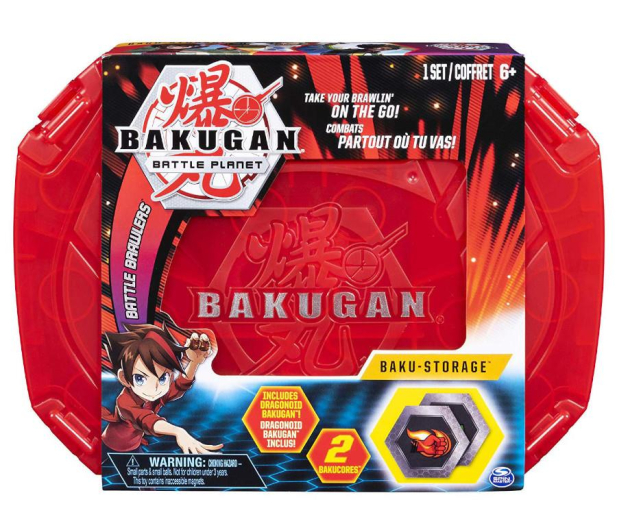 Spin Master Bakugan walizka czerwona - 1010428 - zdjęcie