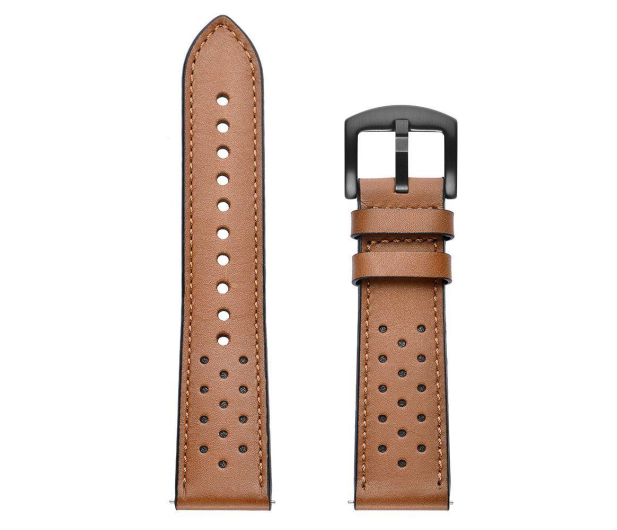 Tech-Protect Pasek Leather do smartwatchy brązowy - 605304 - zdjęcie 3