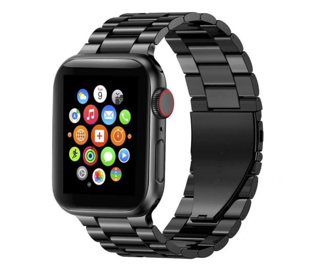 Tech-Protect Bransoleta Stainless do Apple Watch black - 605457 - zdjęcie
