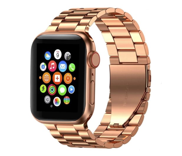 Tech-Protect Bransoleta Stainless do Apple Watch rose gold - 605454 - zdjęcie