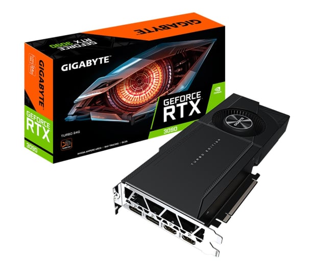 Gigabyte GeForce RTX 3090 TURBO 24GB GDDR6X - 605244 - zdjęcie