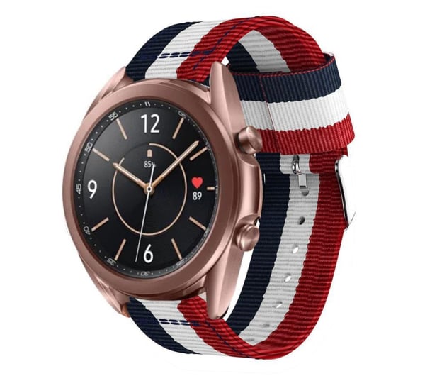 Tech-Protect Pasek Welling do smartwatchy navy/red - 605542 - zdjęcie
