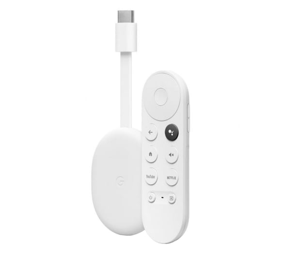 Google Chromecast 4.0 biały Google TV - 604134 - zdjęcie