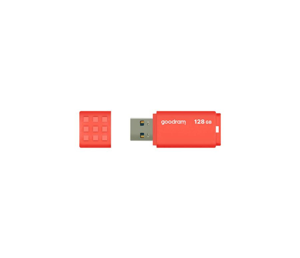GOODRAM 128GB UME3 odczyt 60MB/s USB 3.0 pomarańczowy - 606355 - zdjęcie 2