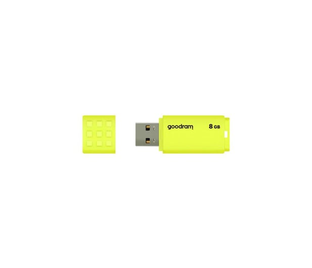GOODRAM 8GB UME2 odczyt 20MB/s USB 2.0 żółty - 606425 - zdjęcie 2