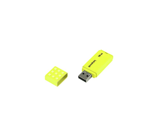 GOODRAM 16GB UME2 odczyt 20MB/s USB 2.0 żółty - 606426 - zdjęcie 4