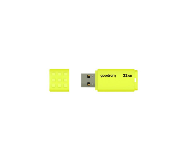 GOODRAM 32GB UME2 odczyt 20MB/s USB 2.0 żółty - 606427 - zdjęcie 2
