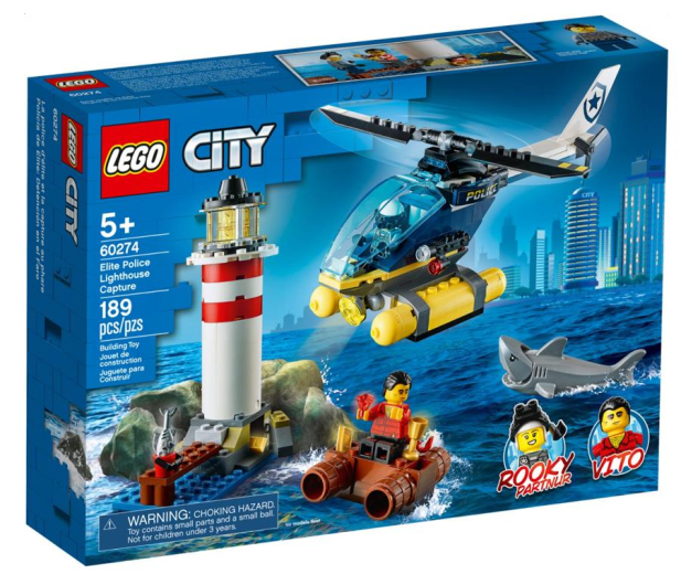 LEGO City Policja specjalna i zatrzymanie w latarni morskiej - 1011768 - zdjęcie