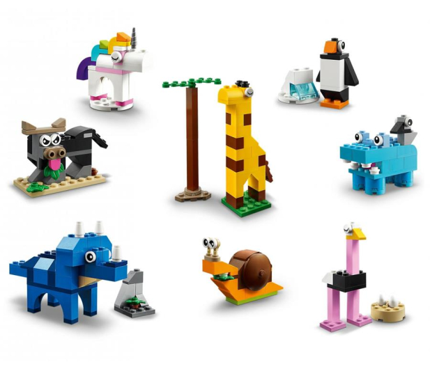 LEGO Classic Klocki i zwierzątka - 1011776 - zdjęcie 3