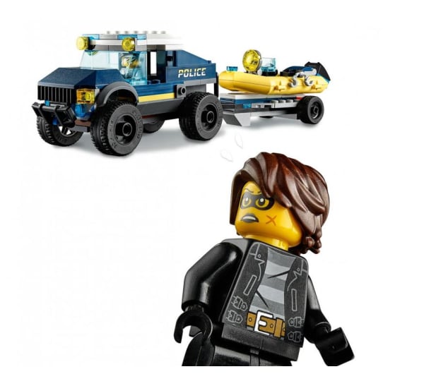 LEGO City Transport łodzi policji specjalnej - 1011778 - zdjęcie 3