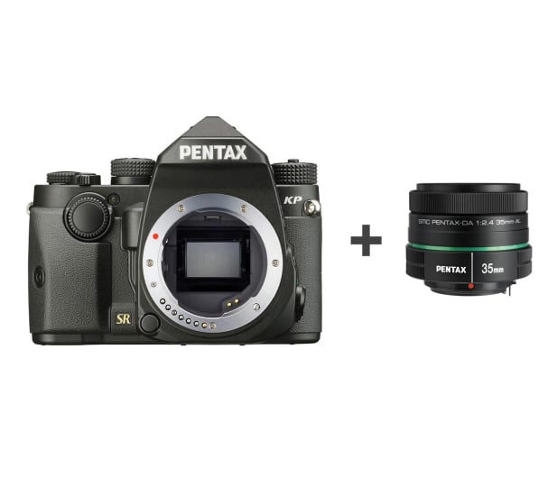 Pentax KP body czarny + DA 35mm F2.4 - 608022 - zdjęcie