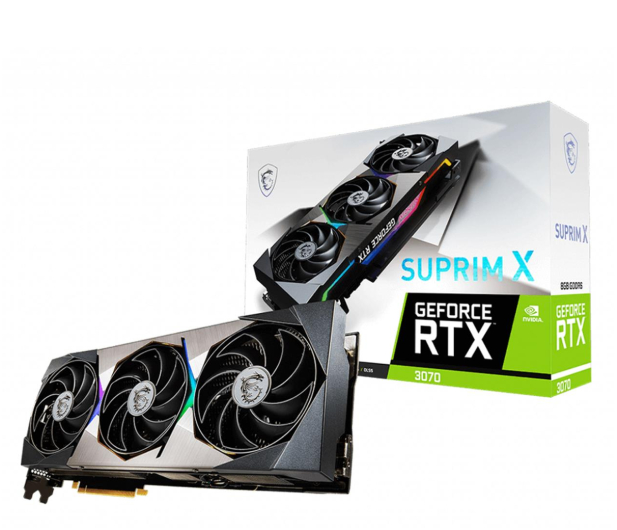 MSI GeForce RTX 3070 SUPRIM X 8GB GDDR6 - 604606 - zdjęcie