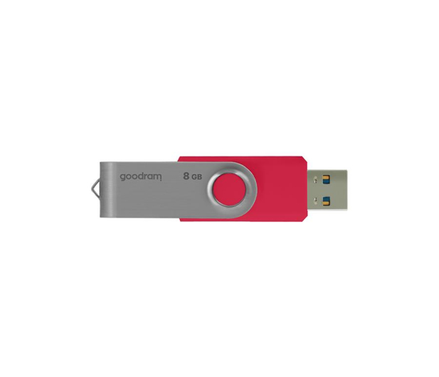GOODRAM 8GB UTS3 odczyt 60MB/s USB 3.0 czerwony - 604983 - zdjęcie 2