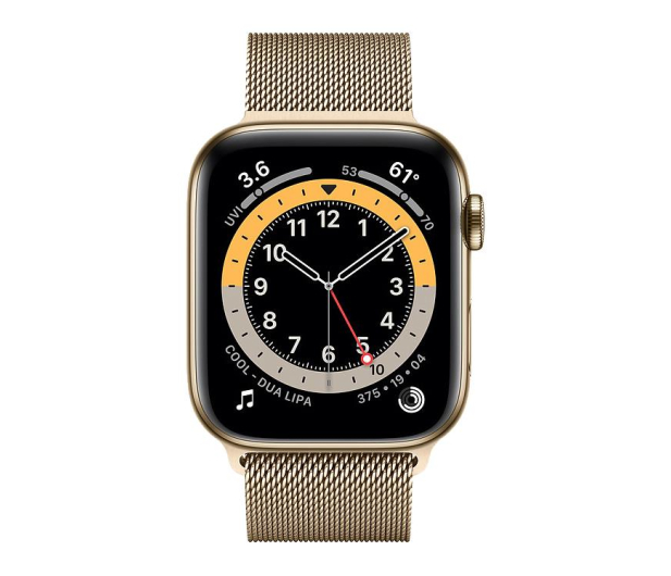 Apple Watch 6 44/Gold Steel/Gold Loop LTE - 609934 - zdjęcie 2